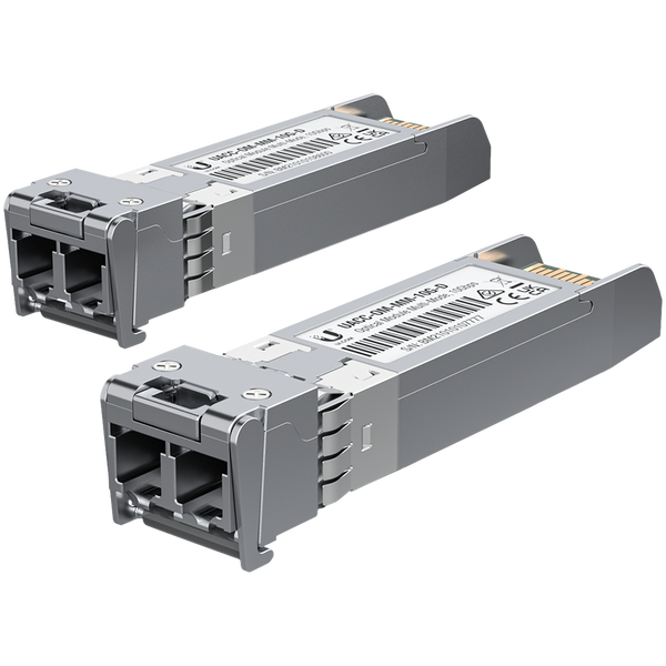 UBIQUITI zestaw 20 wkładek SFP+ (10G), MM, dual-fiber, 300 m, LC