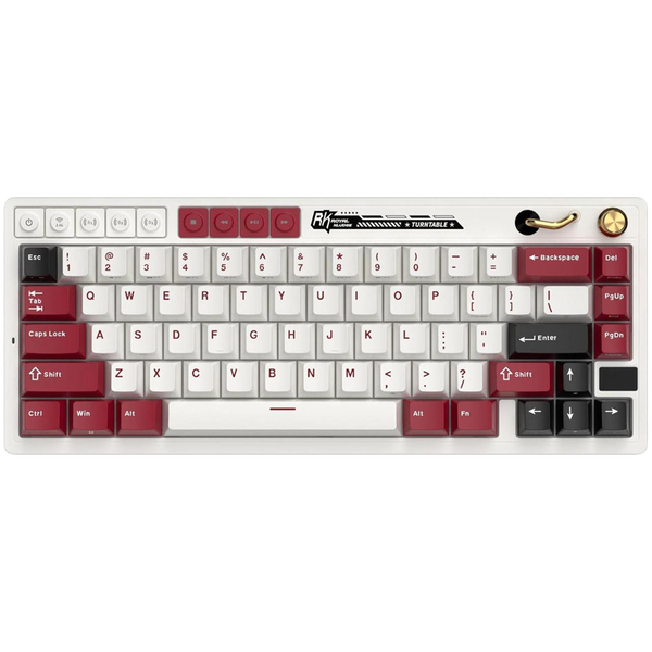 ROYAL KLUDGE RK M65 Famicom Gaming Keyboard Beige switch