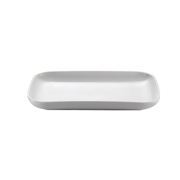 BUYDEEM Porcelanowy talerz do parowaru, model CT1004, kolor White