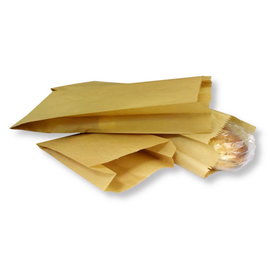 Torebka papierowa 15x10/5 szara 1000szt