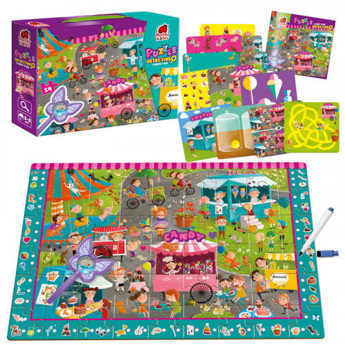 Puzzle edukacyjne Cukierkowa Wróżka 54 el. dla dzieci RK1080-06