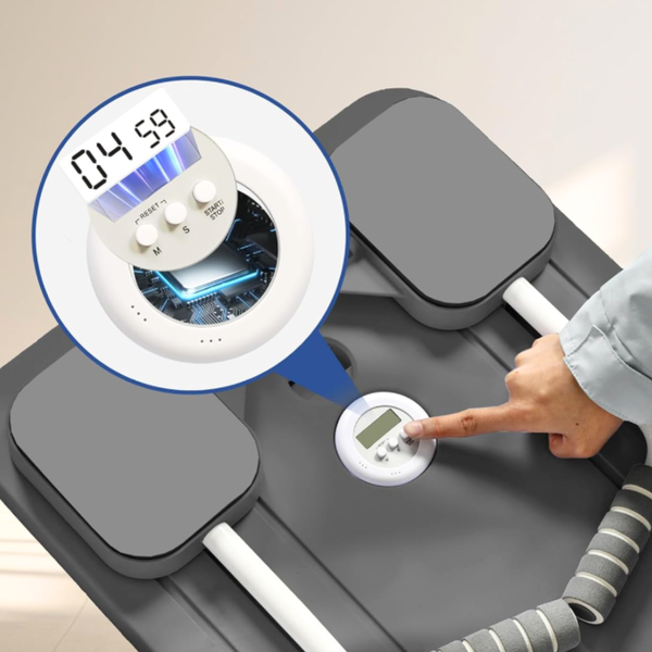 DESKA DO PILATESU ĆWICZEŃ REFORMER PILATES MATA TAŚMY OPOROWE TIMER REFORMER1