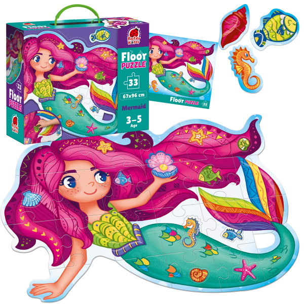 Puzzle podłogowe Mała Syrena Roter Kafer Dla Dzieci RK7010-02