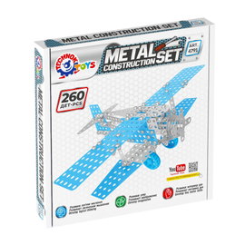 Zestaw Klocki Konstrukcyjne Metalowe 260 el. Technok 4791