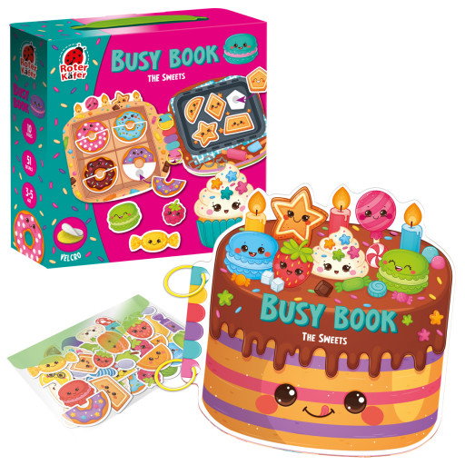 Busy book. Gra edukacyjna z rzepami. Smakołyki RK1170-03