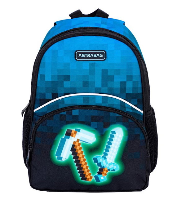 Plecaczek dziecięcy ASTRABAG BLUE PIXE 4176