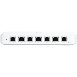 UBIQUITI UniFi Switch Ultra, 8 port, Layer 2, (7) GbE PoE+ output ports, (1) GbE