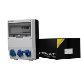 Rozdzielnica budowlana TD-S/FI 3x230V gniazda Mennekes Doktorvolt DV-9931-F