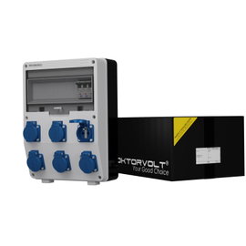 Rozdzielnica budowlana TD-S 6x230V gniazda Mennekes Doktorvolt DV-0595-F