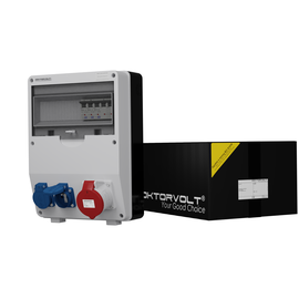 Rozdzielnica budowlana TD-S 32A 2x230V gniazda Mennekes Doktorvolt DV-6954-F