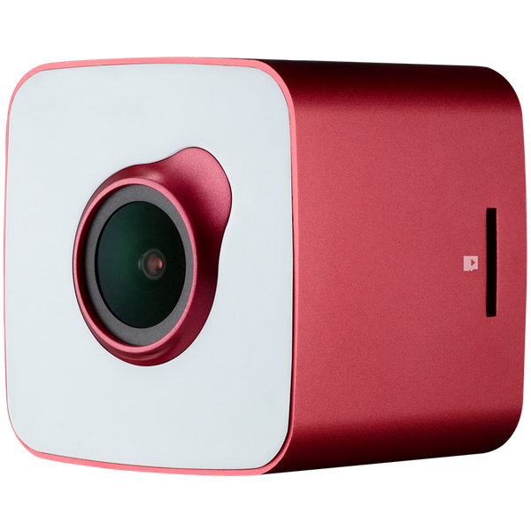 PRESTIGIO Wideorejestrator RoadRunner CUBE, FHD, WiFi, Czerwono Biały