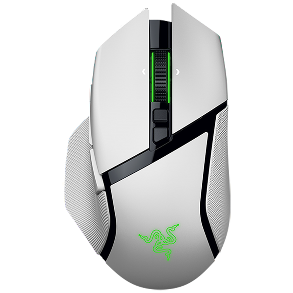 RAZER Mysz Gamingowa Basilisk V3 Pro 35K, Bezprzewodowa, Biała