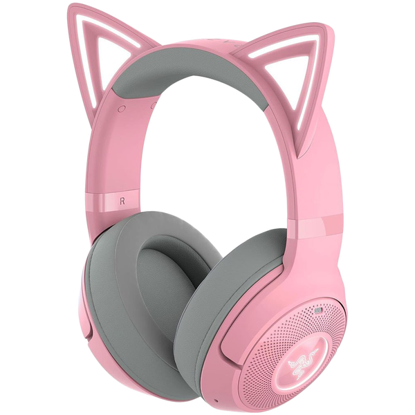 RAZER Słuchawki Gamingowe Kraken Kitty BT V2 - Quartz Ed. Różowe