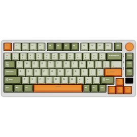 ROYAL KLUDGE RK-M75 Slate Cyan Gaming Keyboard Cream switch