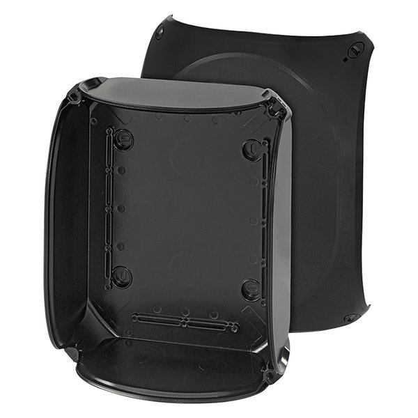 Hensel Puszka IP66/ip67 255x205x112mm bez przetłoczeń i zacisków czarna