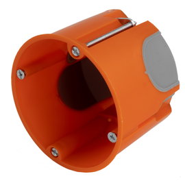 F-tronic Puszka instalacyjna podtynkowa 25 sztuk 68mm połączeniowa pomarańczowa