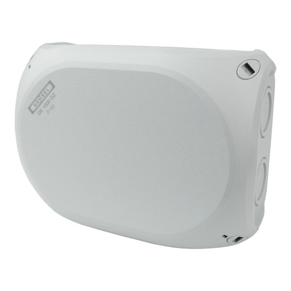 Hensel Puszka odgałęźna 180x130x77 bez zacisków IP66 Szara DK1000 GZ 62000156