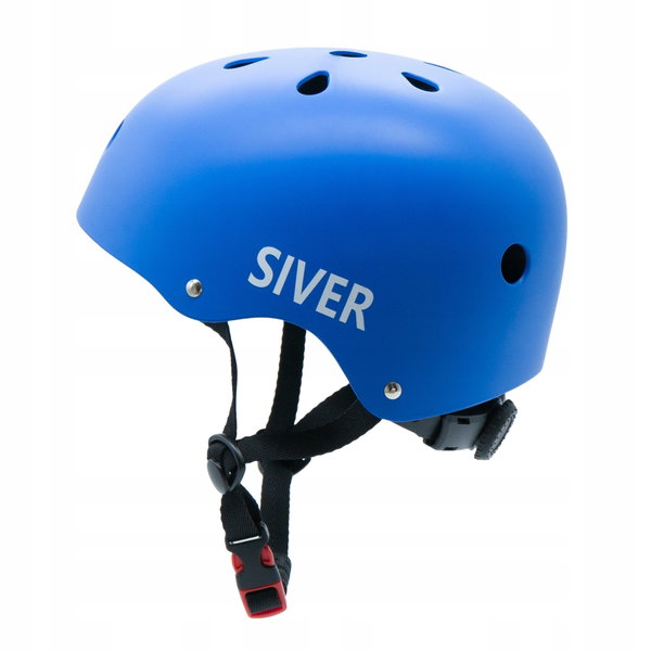 Kask rowerowy Siver Niebieski - rozmiar L