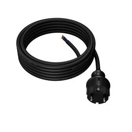 Przewód przyłączeniowy 10m z wtyczką prostą 250V 16A 3x1,5 mm² IP44 H05RR-F