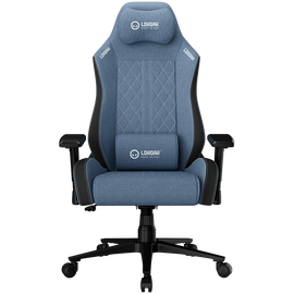LORGAR CHA41, Ergonomic Gaming Chair Advanced, premium anti-stain fabric, Blue
