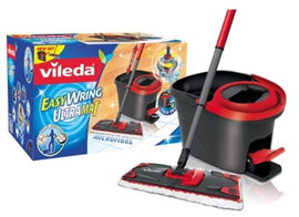 VILEDA EASY WRING ULTRAMAT TURBO BOX, MOP+WIADRO+WYCISKACZ - BHP HIC 6236