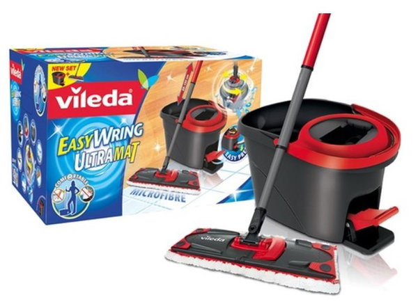 VILEDA EASY WRING ULTRAMAT TURBO BOX, MOP+WIADRO+WYCISKACZ - BHP HIC 6236