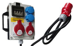 ROZDZIELNICA ELEKTRYCZNA 1X32A 5P, 1X16A 5P, 2X230V ESP32AW - PA-17057