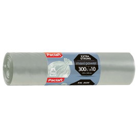 Worki na śmieci 300L szare 10szt Maxi Power Paclan