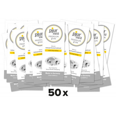 Żel pjur Med Premium glide 1,5ml. siliconebased lubricant 50 sztuk