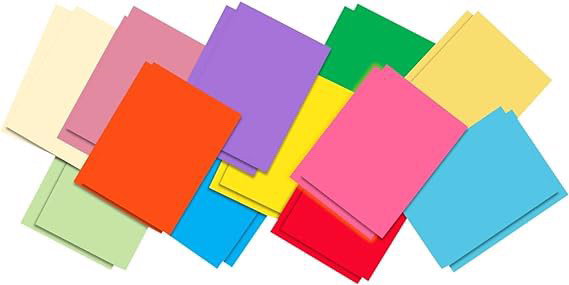 Papier Kraftowy do drukarek A4 100 arkuszy 10 kol.