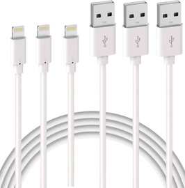 Kabel Ładowarka Lightning Do Apple 2m 3 Sztuki