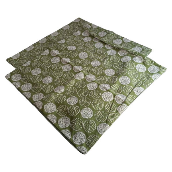 Poszewka na poduszkę 45x45 2szt Boho Zielona