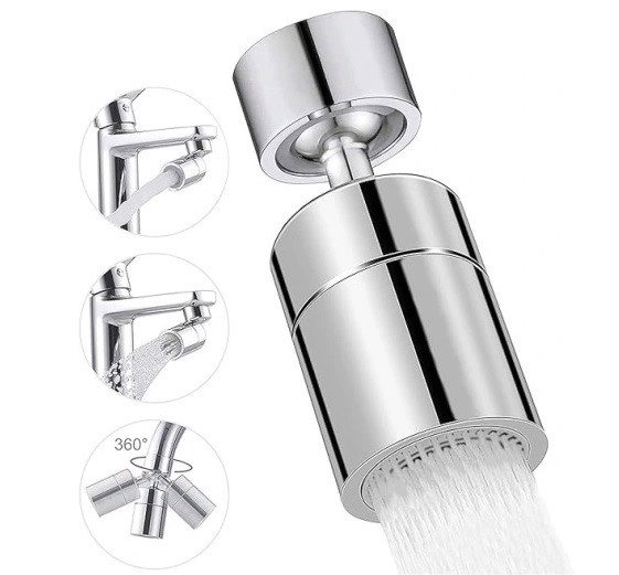 Perlator do kranu 2 tryby obrotowy gwint M22
