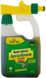 Nawóz Do Trawy z Mchem AntyMech Mineralny Płynny 950ml Sprayer SprayGreen