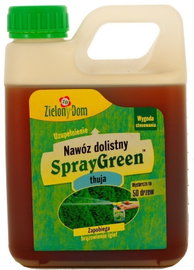 Nawóz Do Thui Dolistny Mineralny Płynny Zapas 950ml SprayGreen Zielony Dom