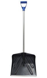Łopata Do Śniegu 43cm z Tworzywa z Okuciem i Trzonkiem Aluminiowym 72cm Nr 98827