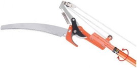 Sekator Teleskopowy Gąsienicowy Cięcie Do 25mm z Piłą Na Trzonku 250cm LAR0535