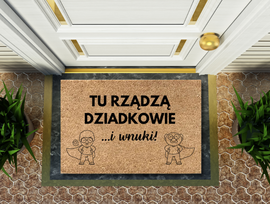 WYCIERACZKA POD DRZWI Do Butów Wejściowa Prezent na Dzień dla Babci Dziadka
