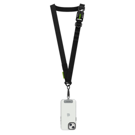 YAXO Smycz multifunkcyjna do telefonu Crossbody Sport Lanyard Dusty Black
