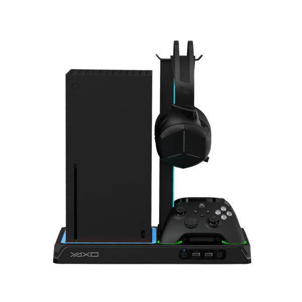 YAXO Podstawka chłodząca i ładująca XENO FROST do XBOX Series X/S Techno Black