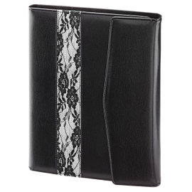 Notes Notatnik Czarny A4 w Linię z Wymiennym Wkładem 200 Stron Drops