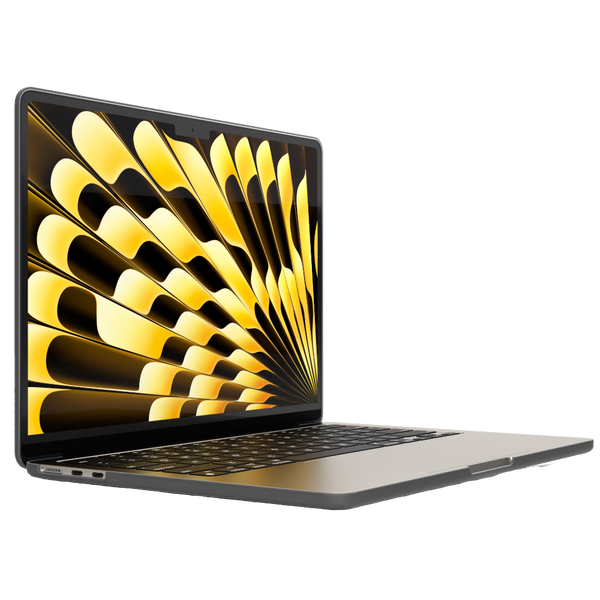 NEXT ONE Etui SafeGuard MacBook Air 15" M2 / M3 / M4 / M5 smoke black