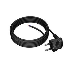 Przewód przyłączeniowy 10m z wtyczką kątową Uni-Schuko 250V 16A 3x1 mm² OMY