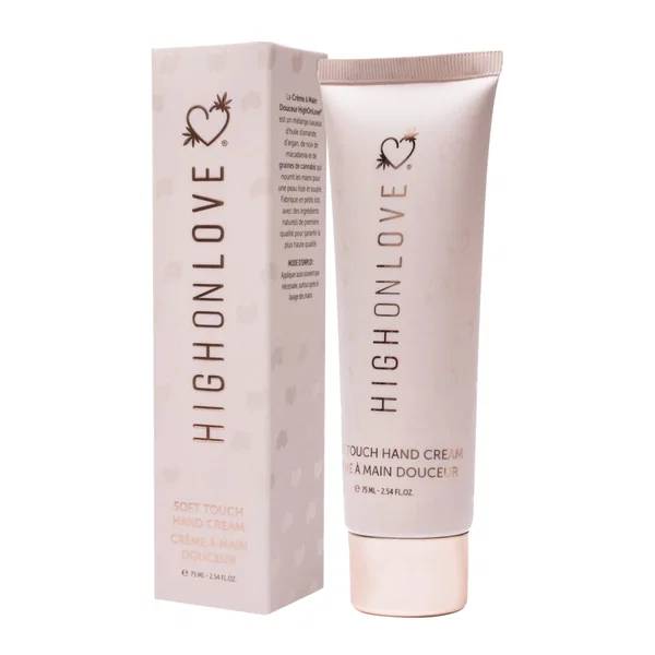 HighOnLove Luxe krem do rąk odżywczy, 75 ml, olej z konopi i arganowy