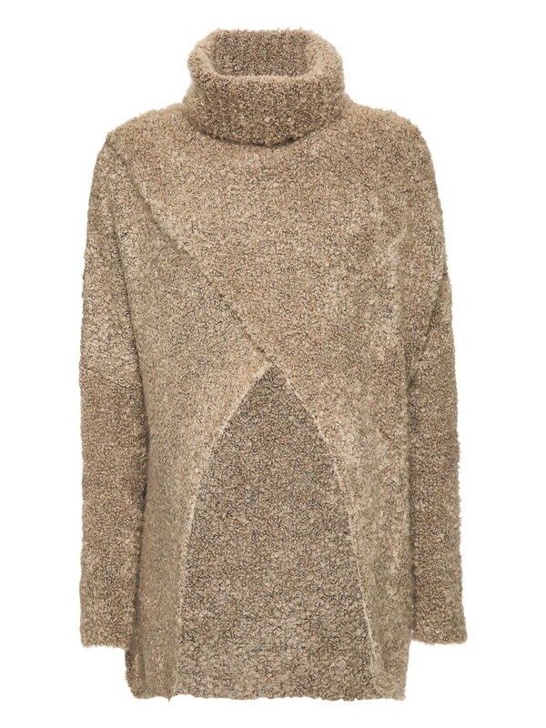 Damski sweter ciążowy beżowy Bellybutton Maternity