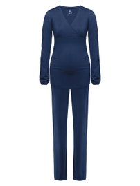 Damska piżama ciążowa granatowa Bellybutton Maternity