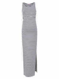 Damska sukienka do karmienia w paski granatowa Bellybutton Maternity