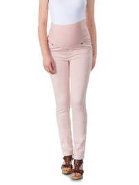 Damskie spodnie ciążowe slim różowe Bellybutton Maternity