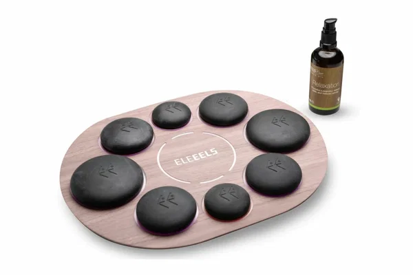 S1 Revival Hot Stone Spa Collection zestaw 8 kamieni bazaltowych
