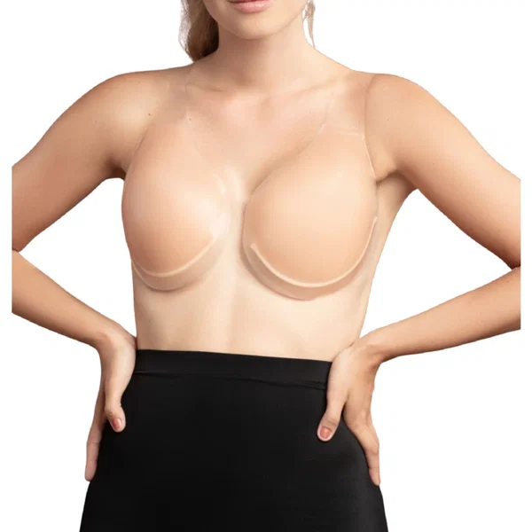 Bye Bra Sculpting Silicone Lifts Cup F - Transparentny system podtrzymujący